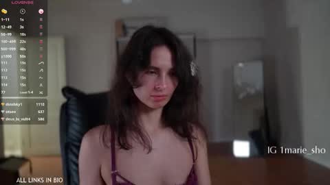 Marie online show from November 22, 6:28 pm