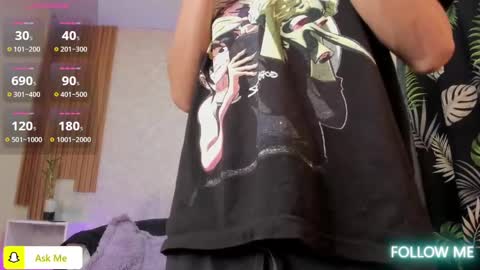 Snapshot of aaron_jassell1 chatting on December 29, 8:37 pm Aaron and Jassell online show from December 29, 8:37 pm