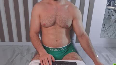 Snapshot of adam_muscle_ chatting on October 9, 6:19 am Adam online show from October 9, 6:19 am