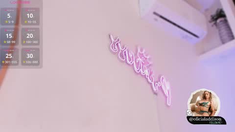 A D D I S O N  online show from February 18, 10:25 pm