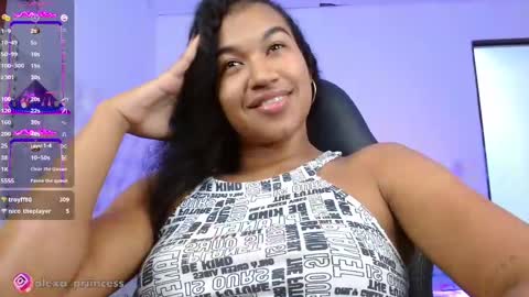 Snapshot of alexa_priincess chatting on March 4, 7:32 pm online show from March 4, 7:32 pm