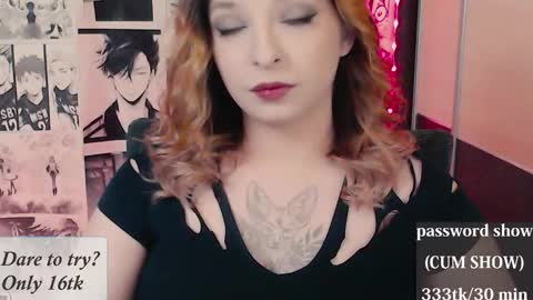 aliceriddle1 online show from March 2, 9:32 pm