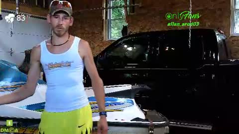 Allan arod online show from July 10, 8:02 pm