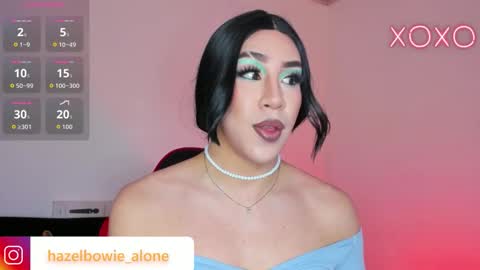 Hazel Bowie online show from November 11, 8:11 pm