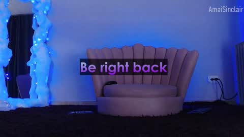 Amai  Sinclair  online show from September 22, 7:12 am