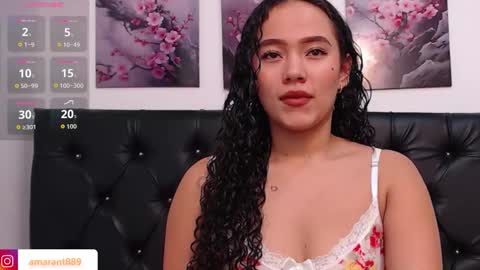 Snapshot of amaranta_f00x chatting on September 20, 12:52 pm Amaranta online show from September 20, 12:52 pm