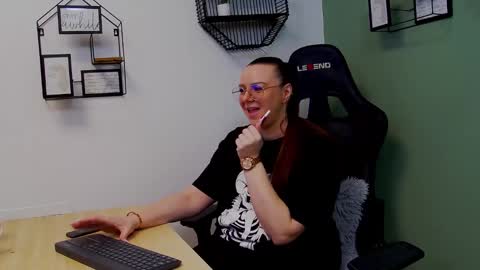 Angela White online show from February 12, 5:37 pm