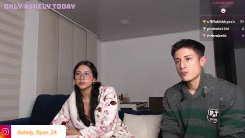 Snapshot of ashely_ryan24 chatting on January 8, 2:14 am Ashley And Ryan  online show from January 8, 2:14 am
