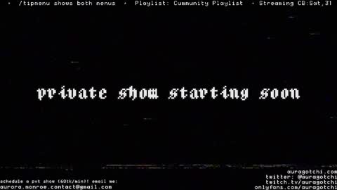 Snapshot of auragotchi chatting on March 1, 8:23 am Aurora Aura online show from March 1, 8:23 am