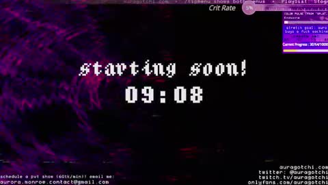 Snapshot of auragotchi chatting on February 24, 4:38 am Aurora Aura online show from February 24, 4:38 am