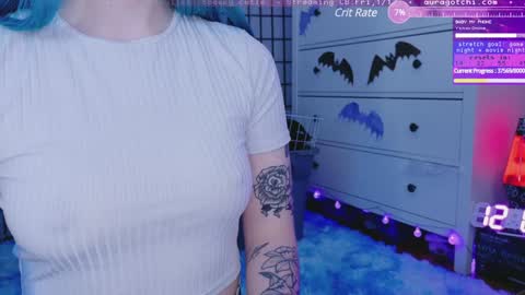 Snapshot of auragotchi chatting on January 17, 6:04 am Aurora Aura online show from January 17, 6:04 am