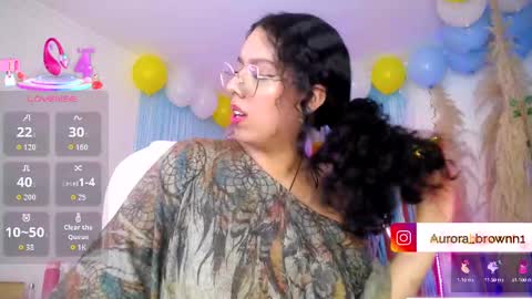 Snapshot of aurora_brown chatting on September 27, 6:44 am Aurora online show from September 27, 6:44 am