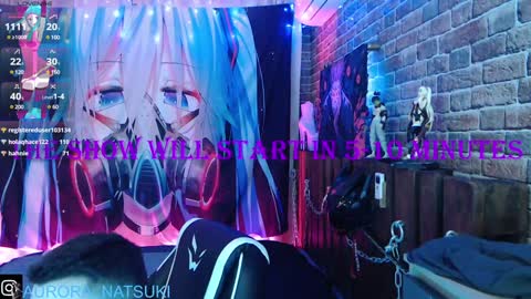 Snapshot of aurora_natsuki chatting on February 2, 8:08 pm AURORA NATSUKI online show from February 2, 8:08 pm