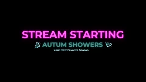 Autum Showers online show from March 14, 4:38 am