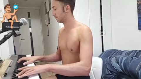 BareBritPianist online show from September 25, 7:59 am