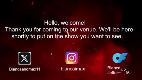bianca and maxwell online show from April 26, 2:47 pm