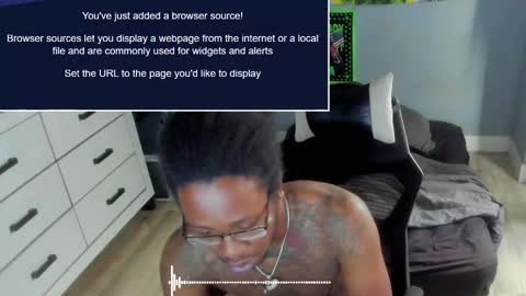 Snapshot of blaccanalmatters chatting on October 26, 7:57 pm Plant Base Streamers From Pennsylvania online show from October 26, 7:57 pm