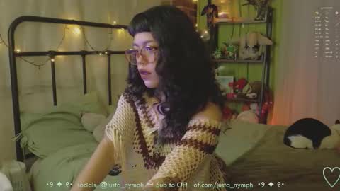   Im Nym  Justa nymph on twitter and IG online show from February 20, 2:33 am