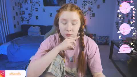 Snapshot of callmeeffy chatting on October 5, 10:17 pm Effyblonde follow my telegram channel for more content3 online show from October 5, 10:17 pm