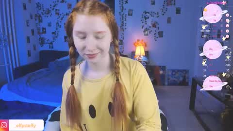 Snapshot of callmeeffy chatting on October 4, 10:07 pm Effyblonde follow my telegram channel for more content3 online show from October 4, 10:07 pm