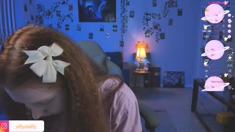 Snapshot of callmeeffy chatting on October 19, 6:12 pm Effyblonde follow my telegram channel for more content3 online show from October 19, 6:12 pm