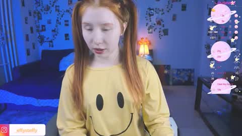 Snapshot of callmeeffy chatting on October 9, 4:01 pm Effyblonde follow my telegram channel for more content3 online show from October 9, 4:01 pm