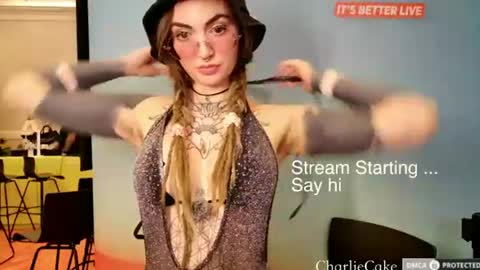 Charlie Cake online show from August 9, 4:12 pm