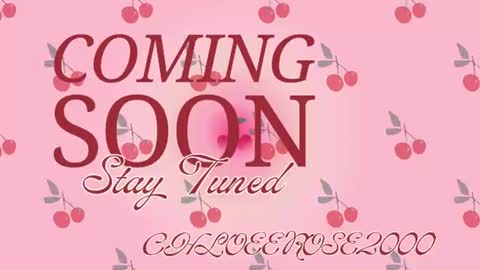 ChloeeRose online show from July 16, 11:50 pm