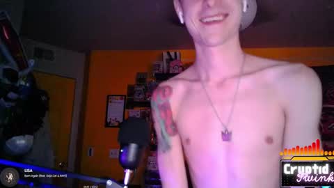 CryptidTwink online show from March 3, 7:04 am