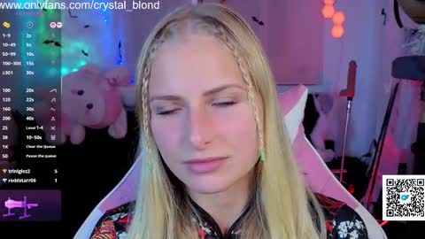 Crystal online show from October 24, 11:05 pm