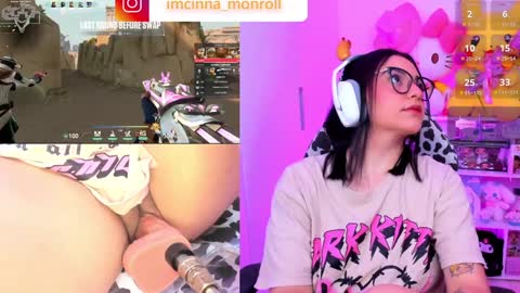 Snapshot of cutecinamonroll chatting on January 21, 1:08 am Cinna independent model online show from January 21, 1:08 am