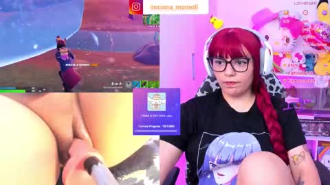 Snapshot of cutecinamonroll chatting on October 18, 5:06 pm Cinna independent model online show from October 18, 5:06 pm