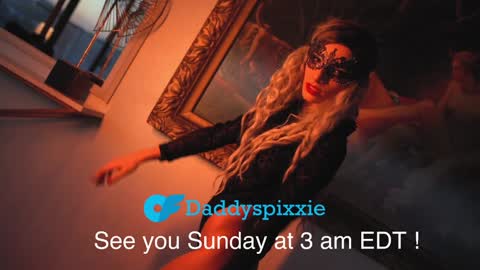daddyspixxie online show from January 12, 12:28 am