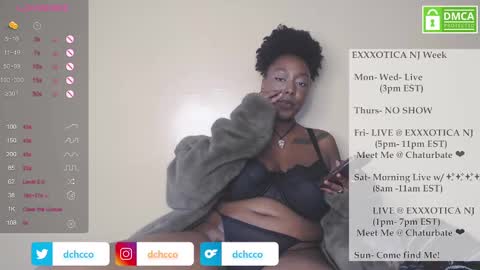 Snapshot of dchcco chatting on October 20, 6:46 pm Duchess Coco - Coco Puffs online show from October 20, 6:46 pm