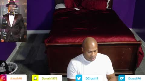 Snapshot of dcrush76 chatting on October 1, 9:13 pm DCrush online show from October 1, 9:13 pm