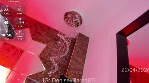 Denise Villareal  online show from April 22, 5:25 am