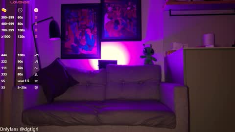 dgtlgrl online show from December 3, 7:25 pm