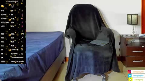 SANTI  independent model online show from February 12, 2:26 am