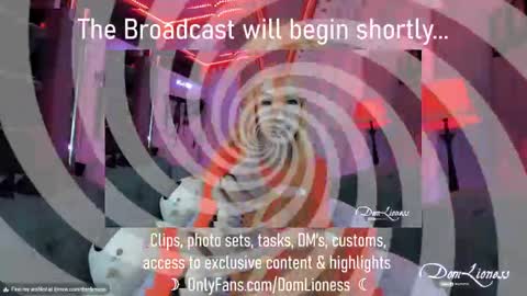 DomLioness online show from October 31, 11:16 pm