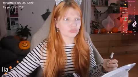 my name is Lia online show from October 23, 9:59 pm