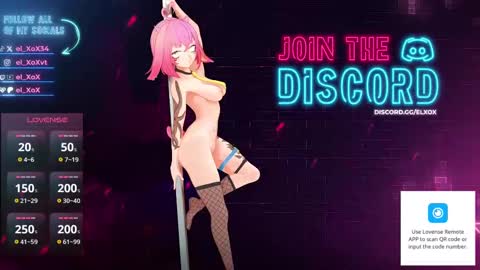 Snapshot of el_xox chatting on September 28, 3:04 am el XoX online show from September 28, 3:04 am