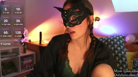 Elisa online show from April 23, 6:09 pm