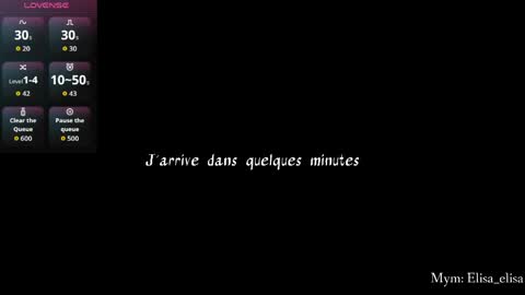 Elisa online show from April 6, 6:20 pm