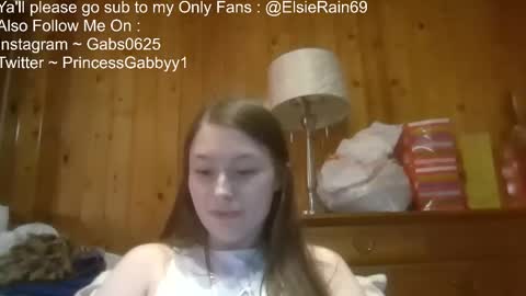 Elsie Rain online show from January 7, 8:03 pm