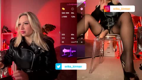 Snapshot of erika_kirman chatting on February 7, 4:56 pm Erika      online show from February 7, 4:56 pm