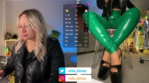 Snapshot of erika_kirman chatting on December 14, 3:58 pm Erika      online show from December 14, 3:58 pm