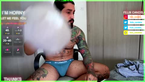 Felix Candela  online show from April 1, 2:58 pm