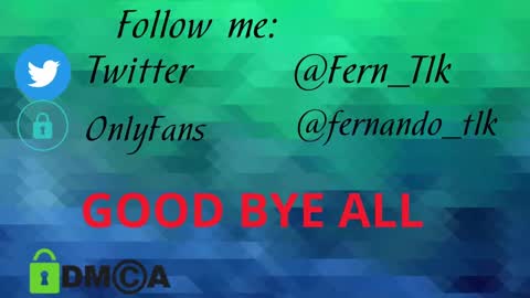 Fern Tlk online show from October 4, 9:01 pm