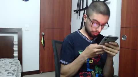 Snapshot of fvckhorneyguy chatting on March 11, 11:47 pm andrew online show from March 11, 11:47 pm
