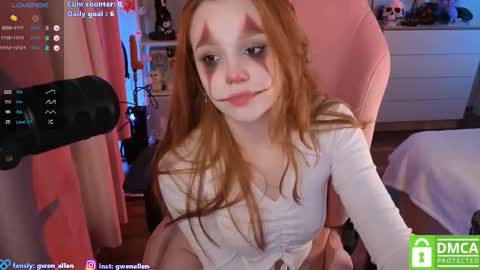 I am Gwen  online show from November 1, 12:44 am